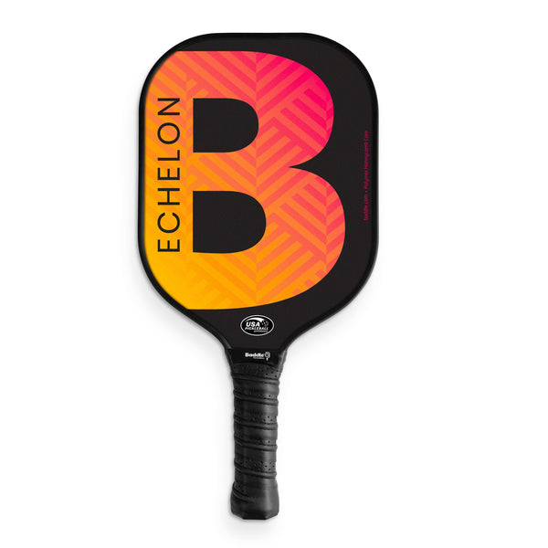 Baddle Pickleball Pickleball Paddles 3.875" Grip / Mid Weight / Ombre Coral Echelon Paddle