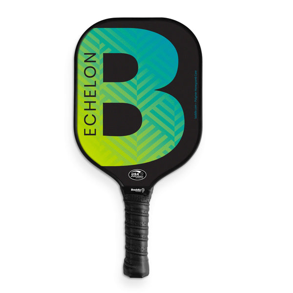 Baddle Pickleball Pickleball Paddles 3.875" Grip / Mid Weight / Ombre Green Echelon Paddle